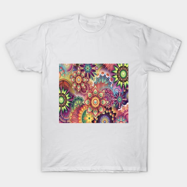 Psychedelic Print T-Shirt by Boop!